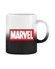 Puodelis Marvel logo Puodelis Marvel logo